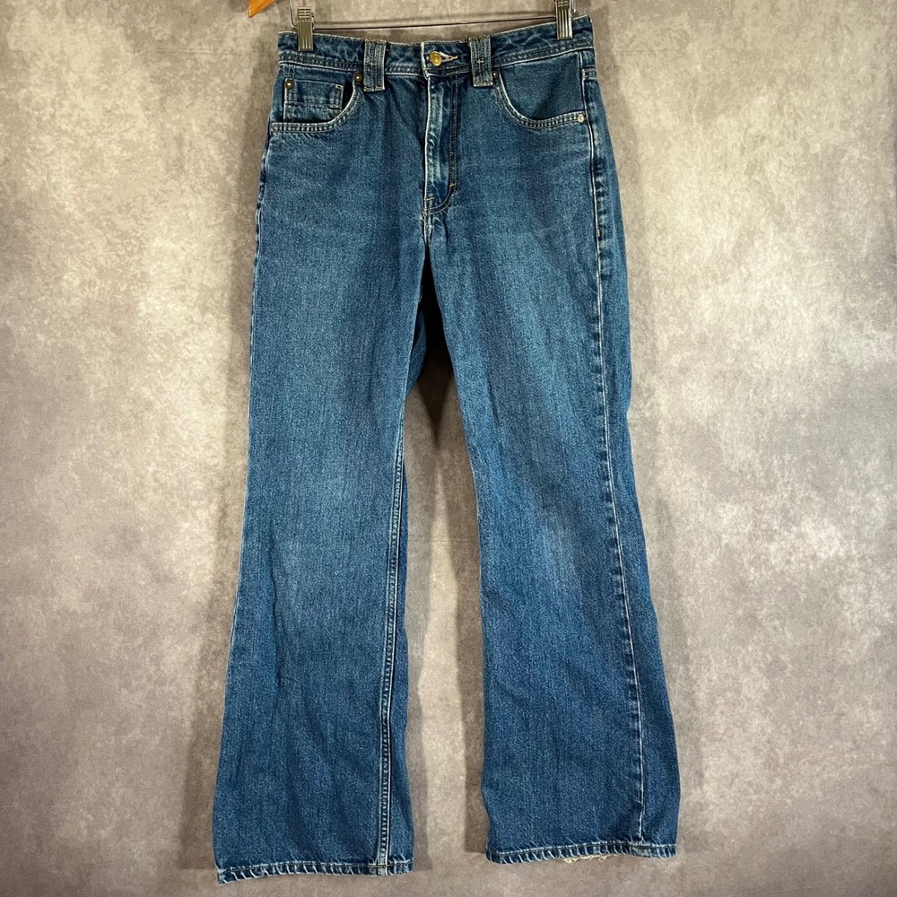 We The Free Ava Boot Cut Jeans Womens 27 Blue High Rise‎ 100% Cotton OB1556493